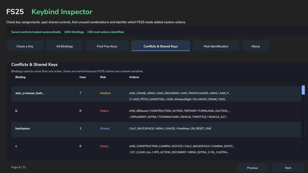 Keybind Inspector 3