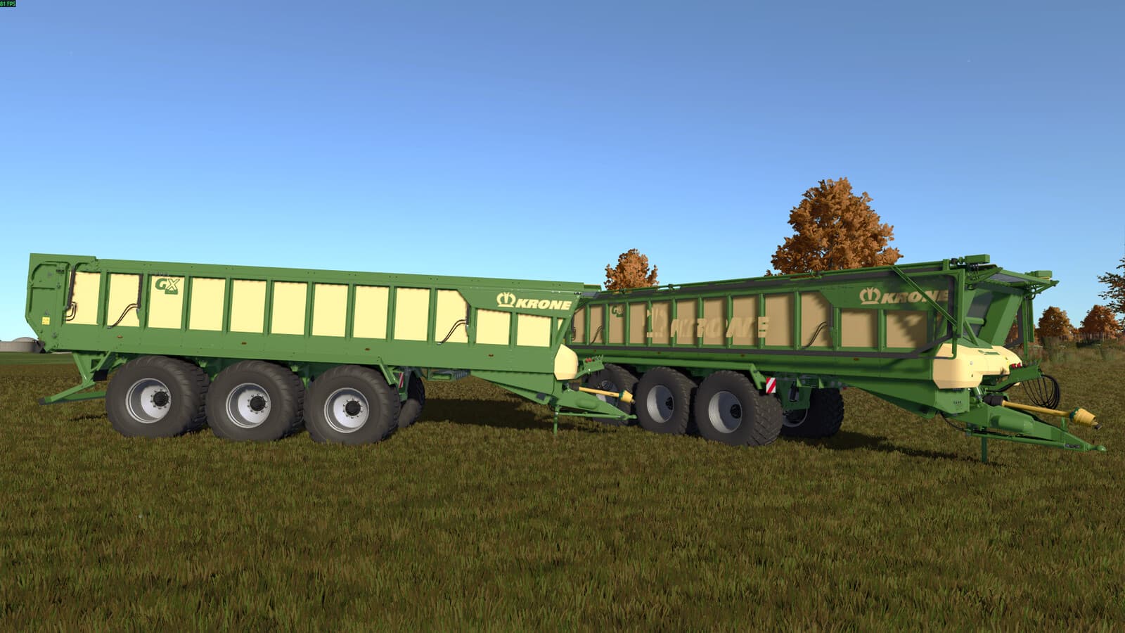 Krone GX520 Folded