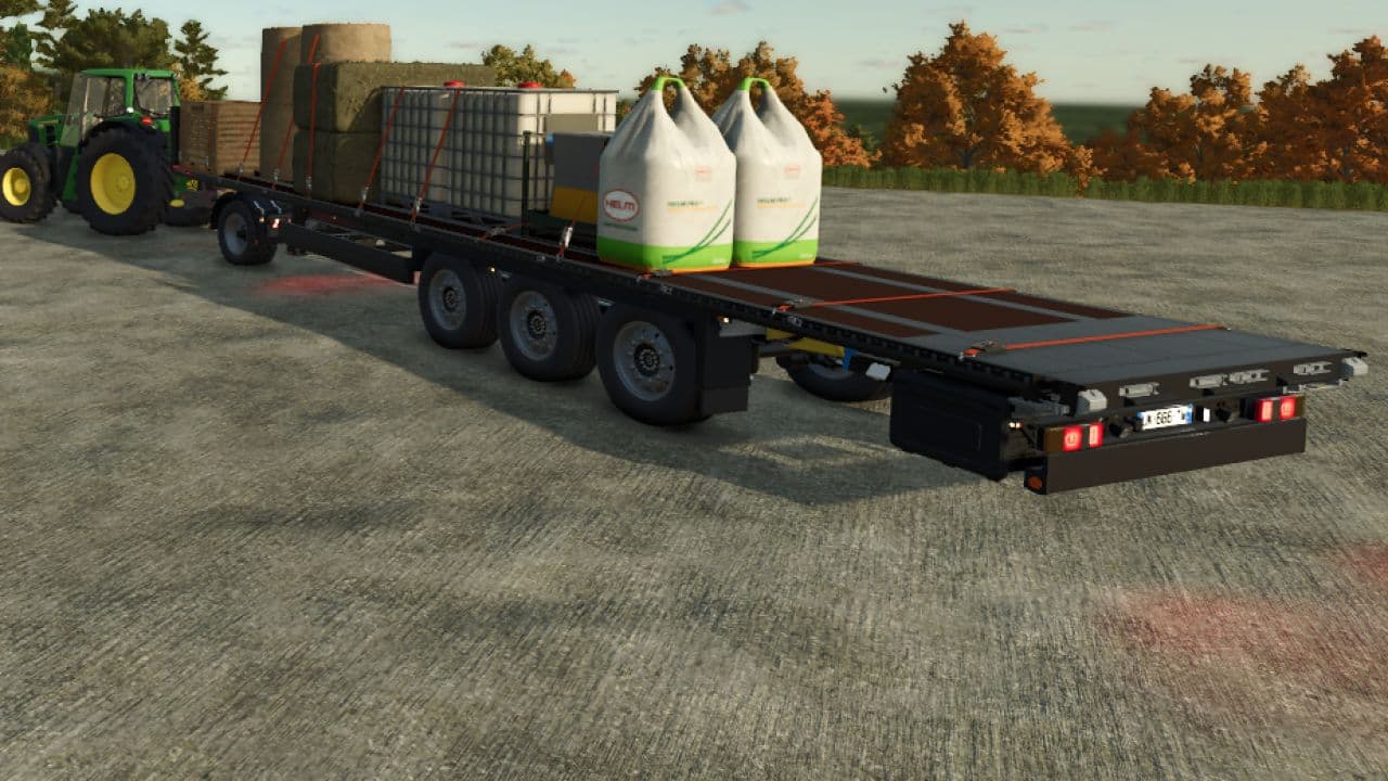 Krone Profi Liner Flatbed 3