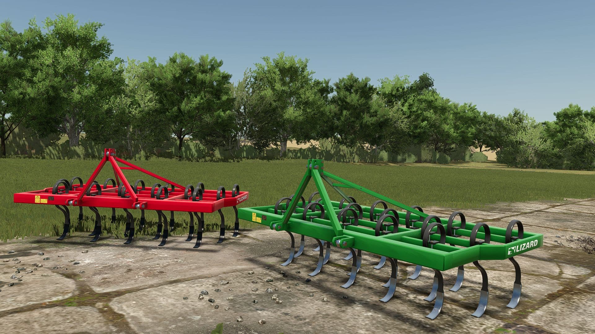 Lizard 17-tine cultivator