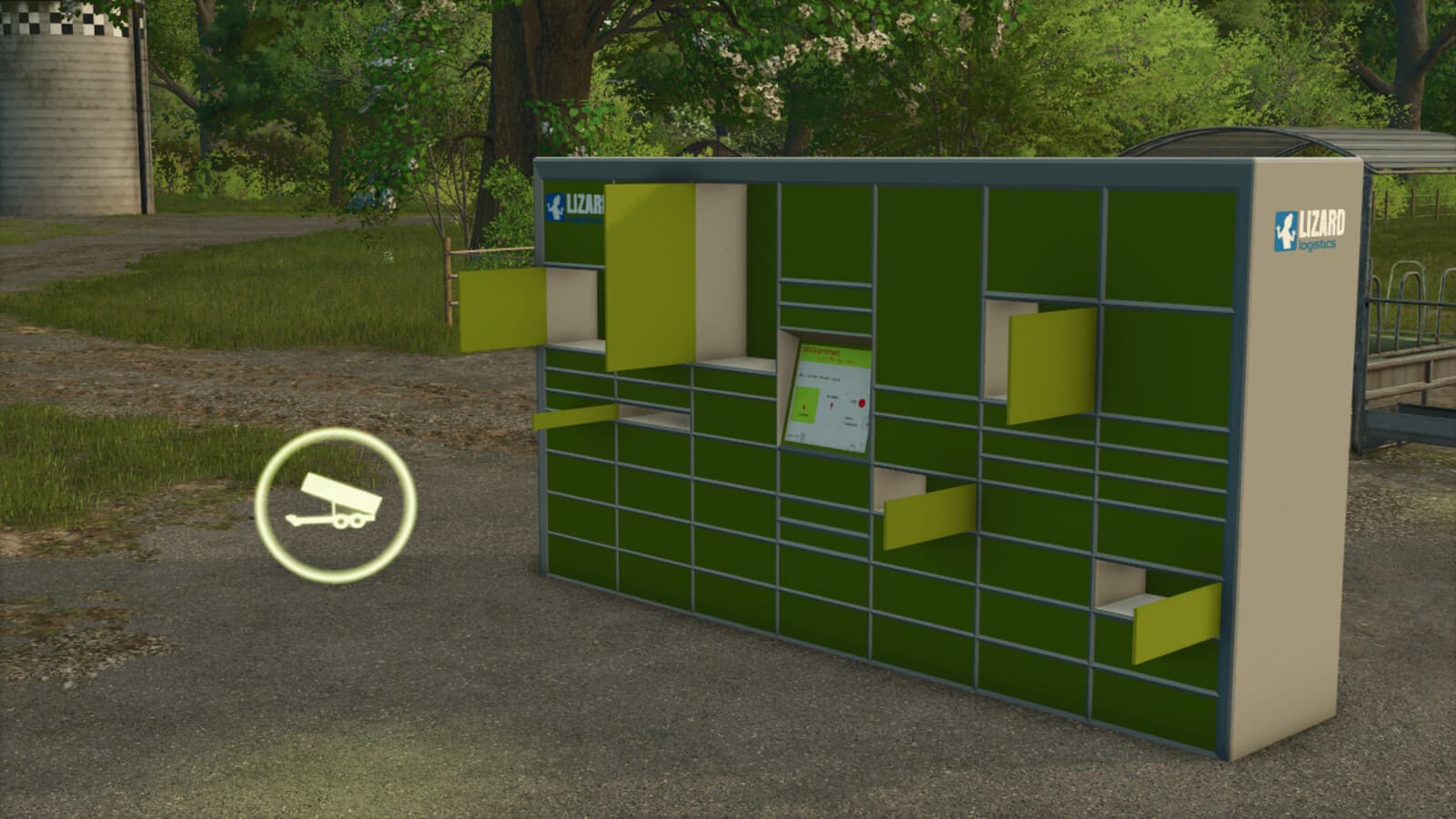 Lizard Parcel Locker Pack