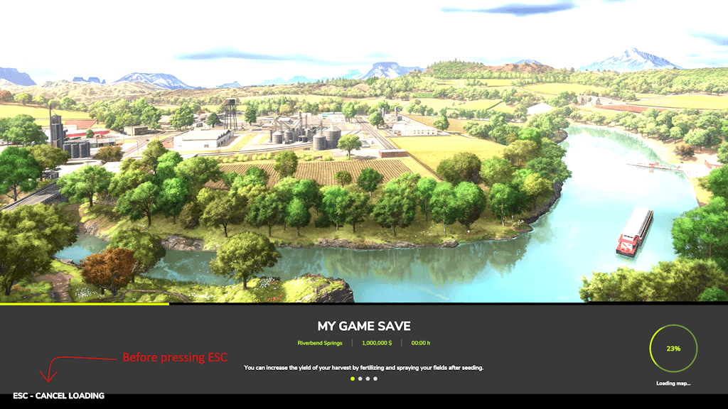 Load Screen Cancel 3