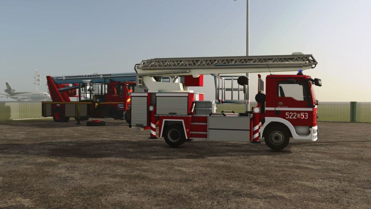 MAN TGM / Fire Department Aerial Ladder Truck