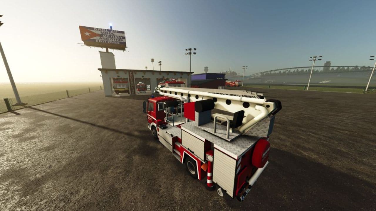 MAN TGM / Fire Department Aerial Ladder Truck 4