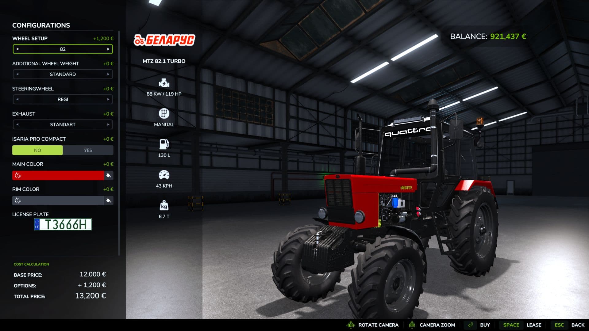 MTZ 82.1 Turbo 4