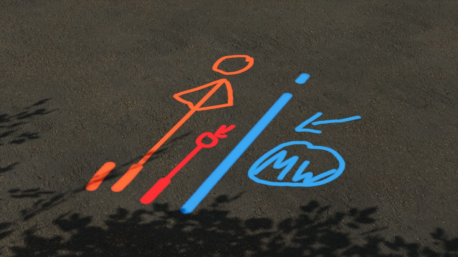 Marking spray
