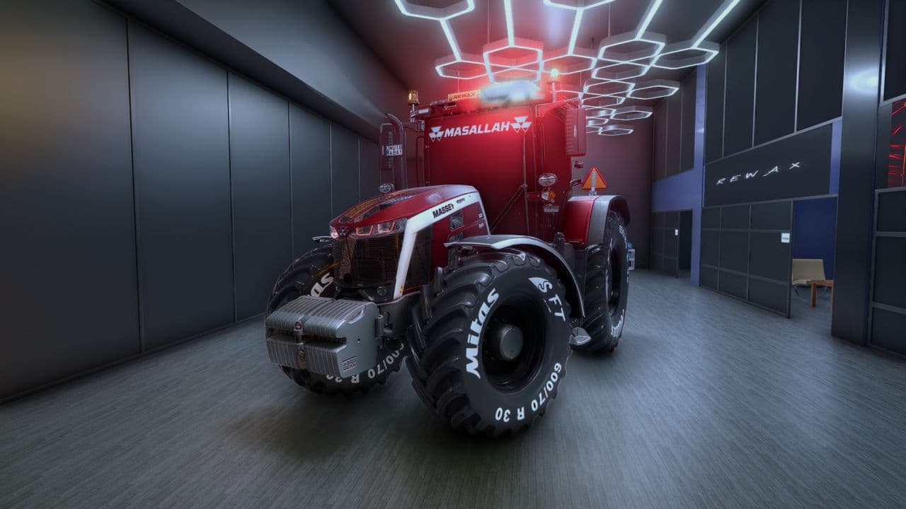 Massey Ferguson 8S Red 5