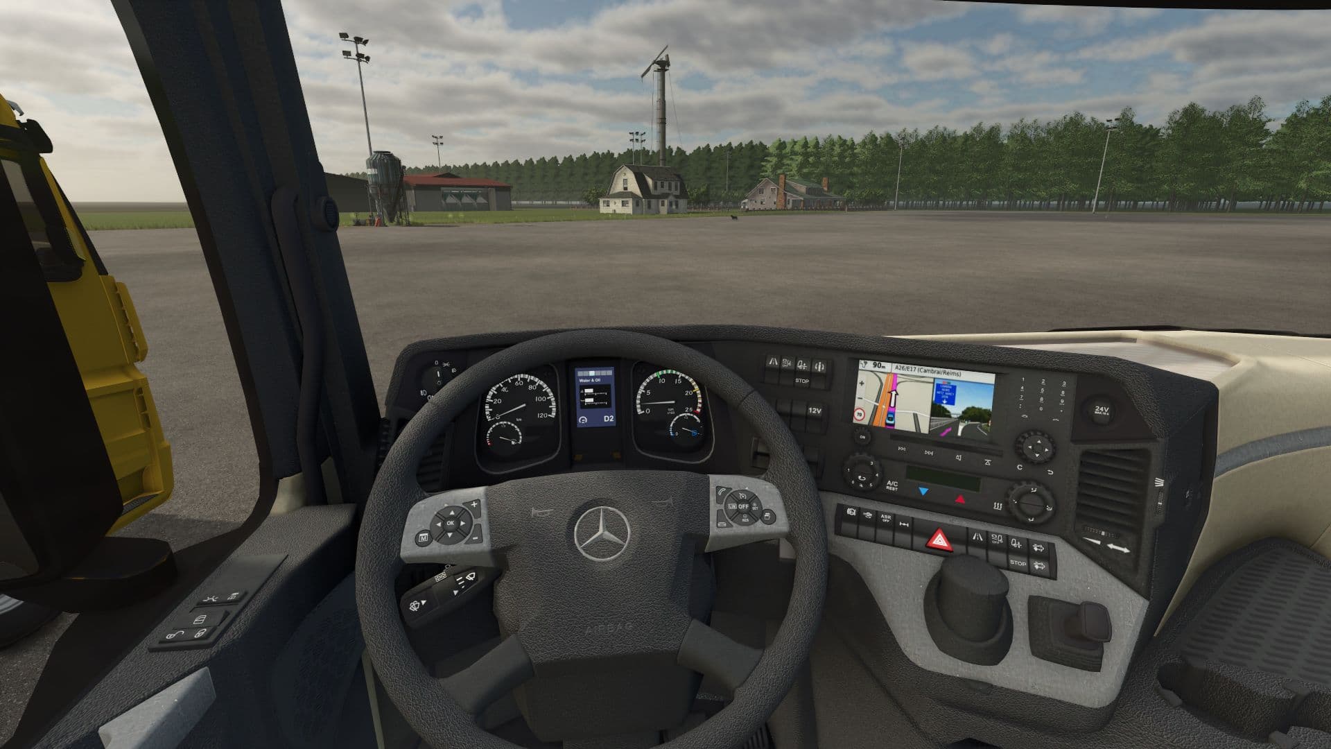 Mercedes Benz Actros CAT 2