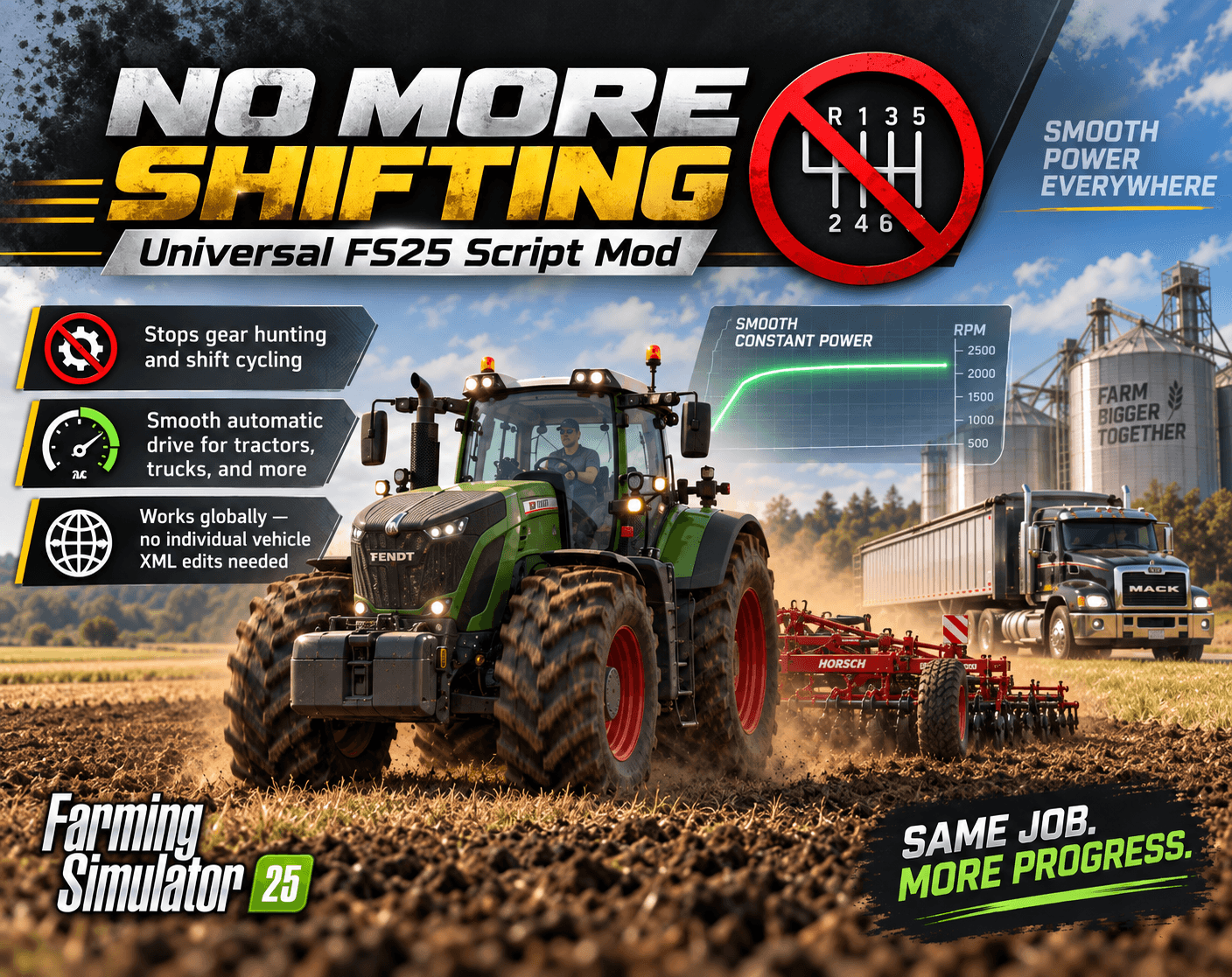 No More Gear Shifting