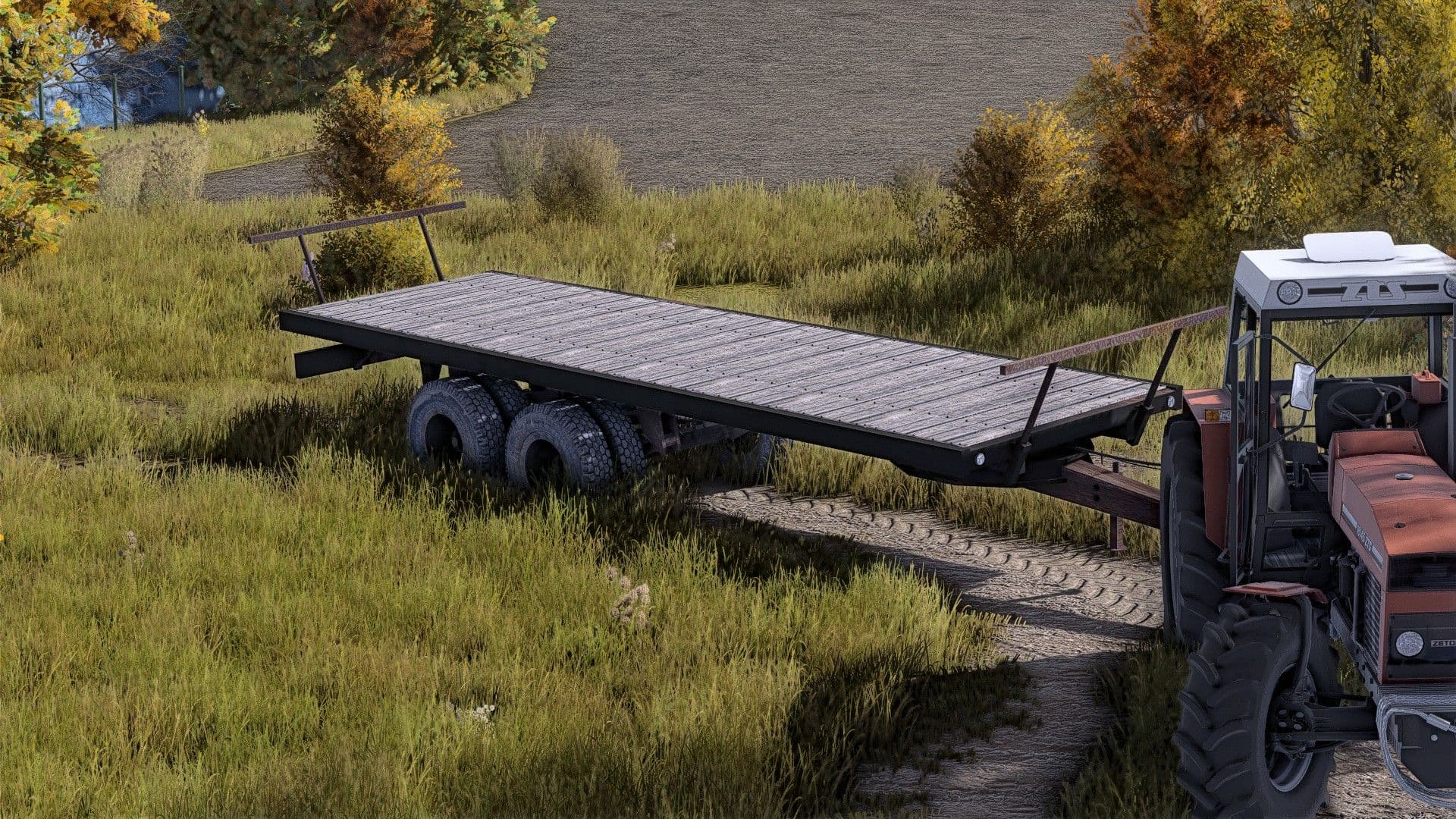Old Bale Trailer Autoload 2