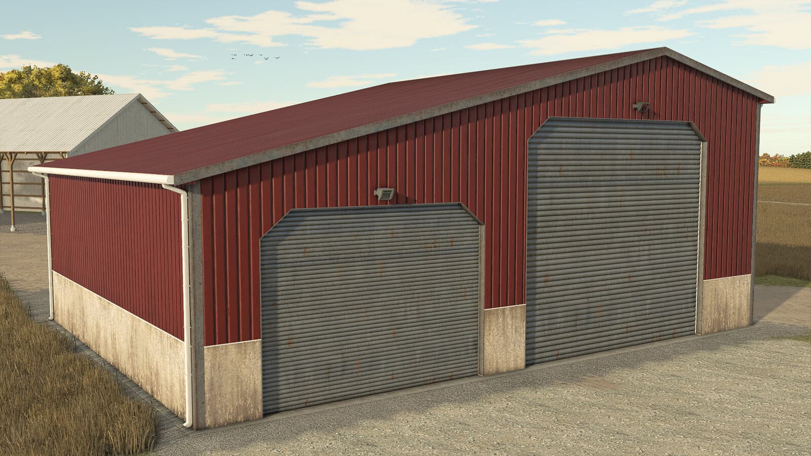Old Garage With Workshop