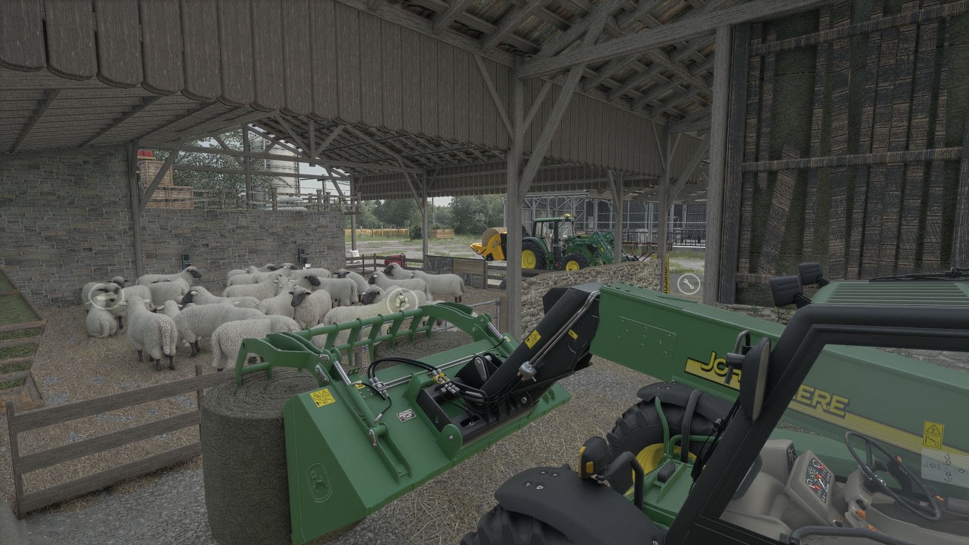Old-Style Goat Barn 3