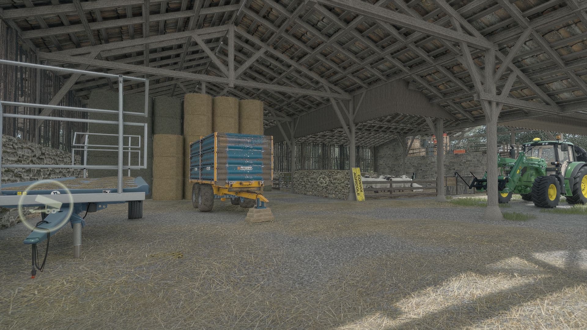 Old-Style Goat Barn 2
