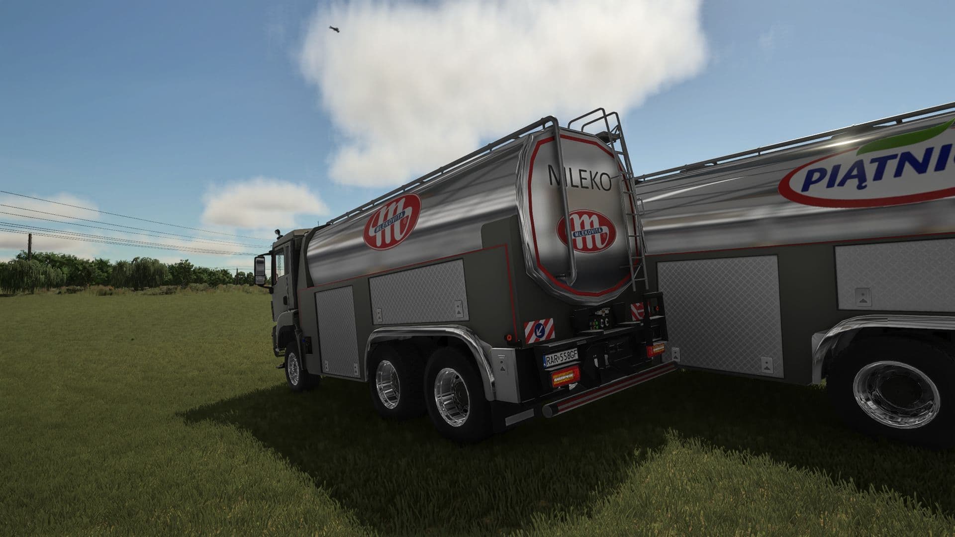 Polish dairy companies' trucks 3