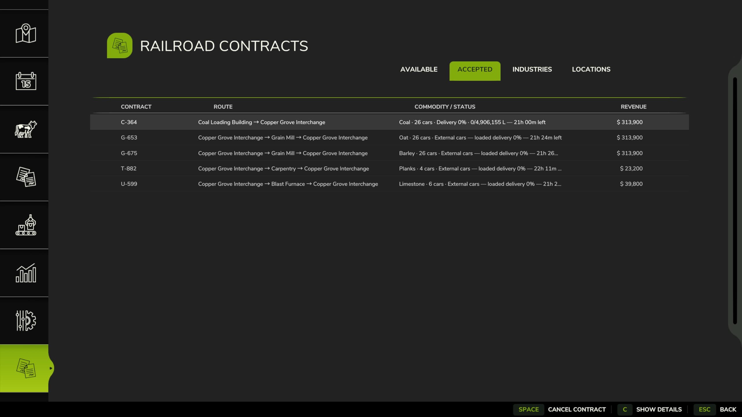 Railroad Contracts 6