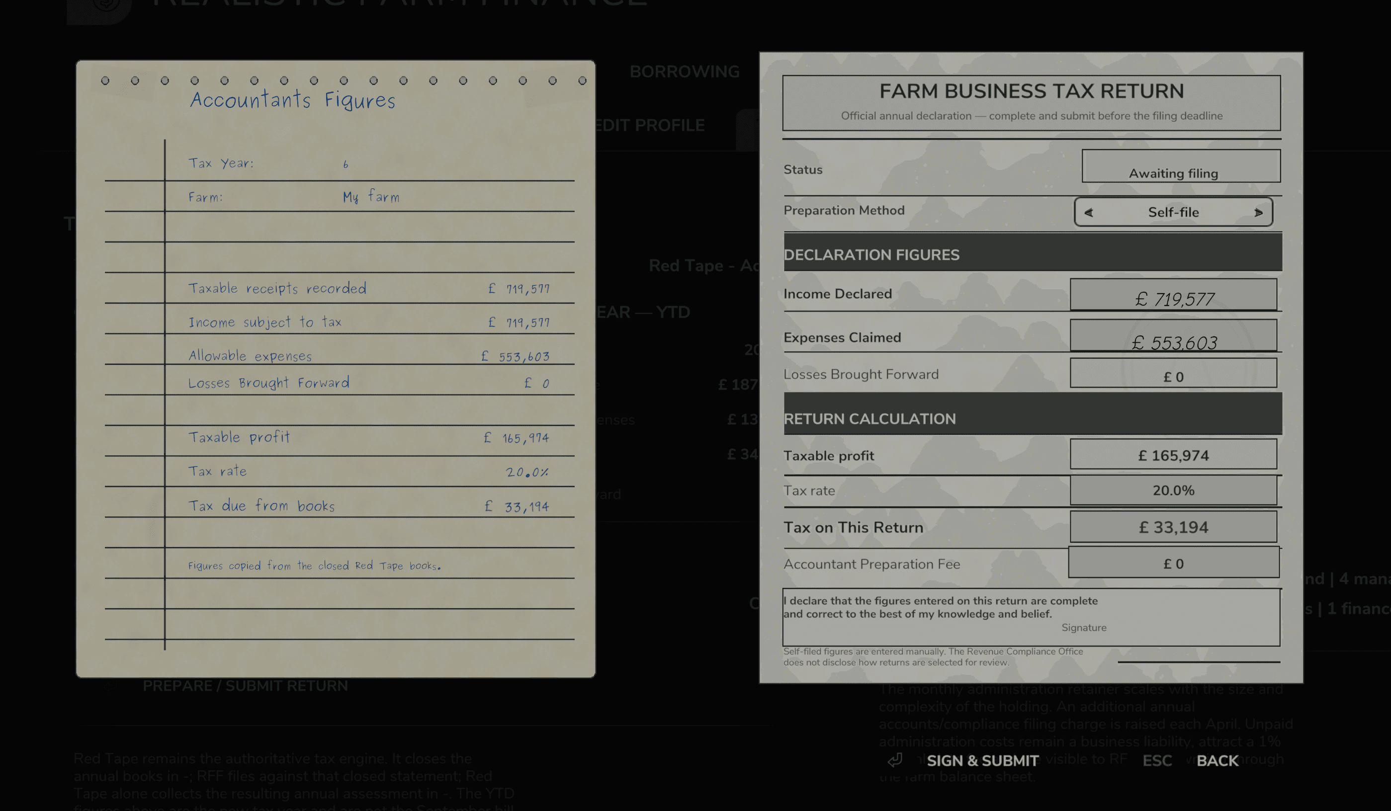 Realistic Farm Finance 2