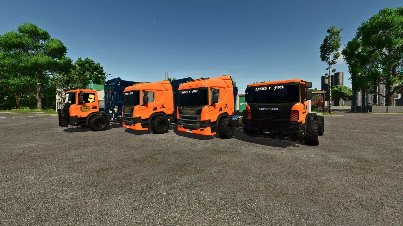 Scania Sugarcane Trucks