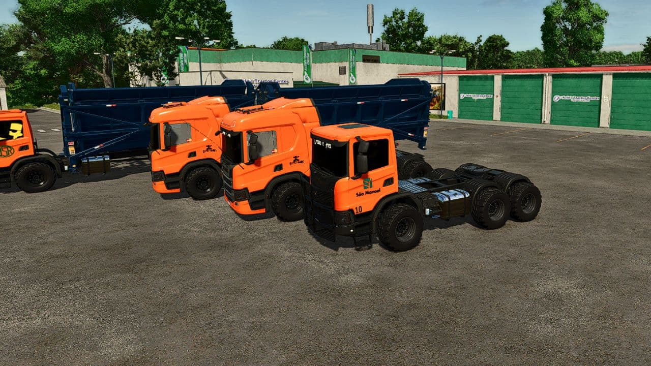 Scania Sugarcane Trucks 2