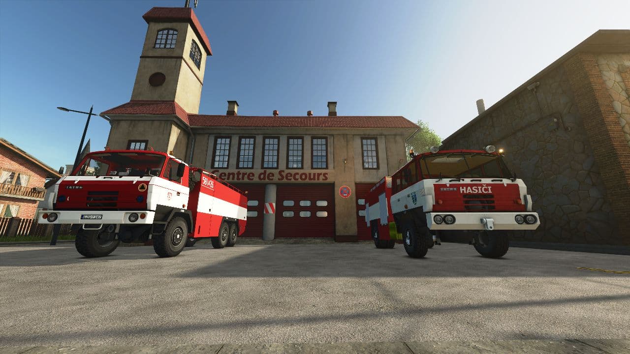 Tatra Fire Trucks Pack
