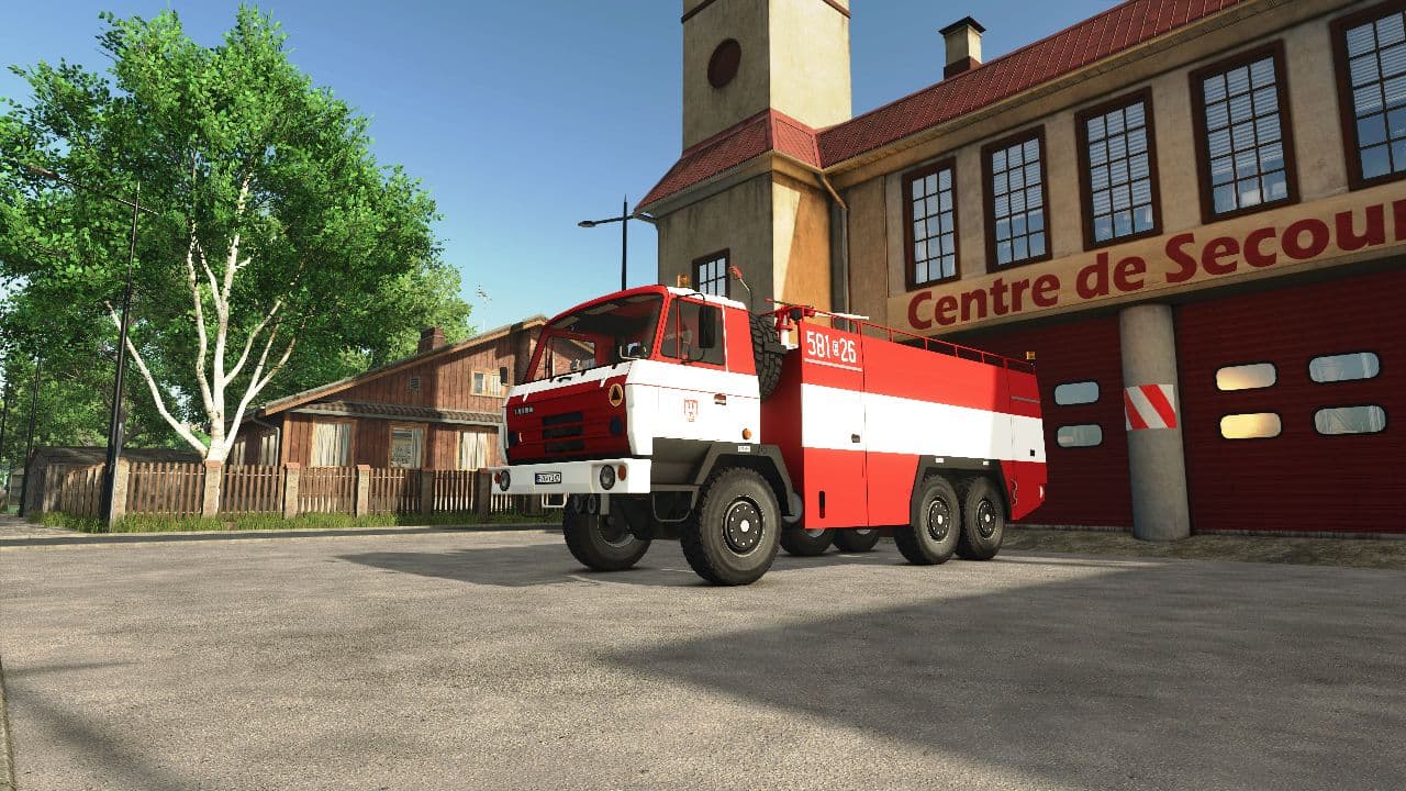 Tatra Fire Trucks Pack 6