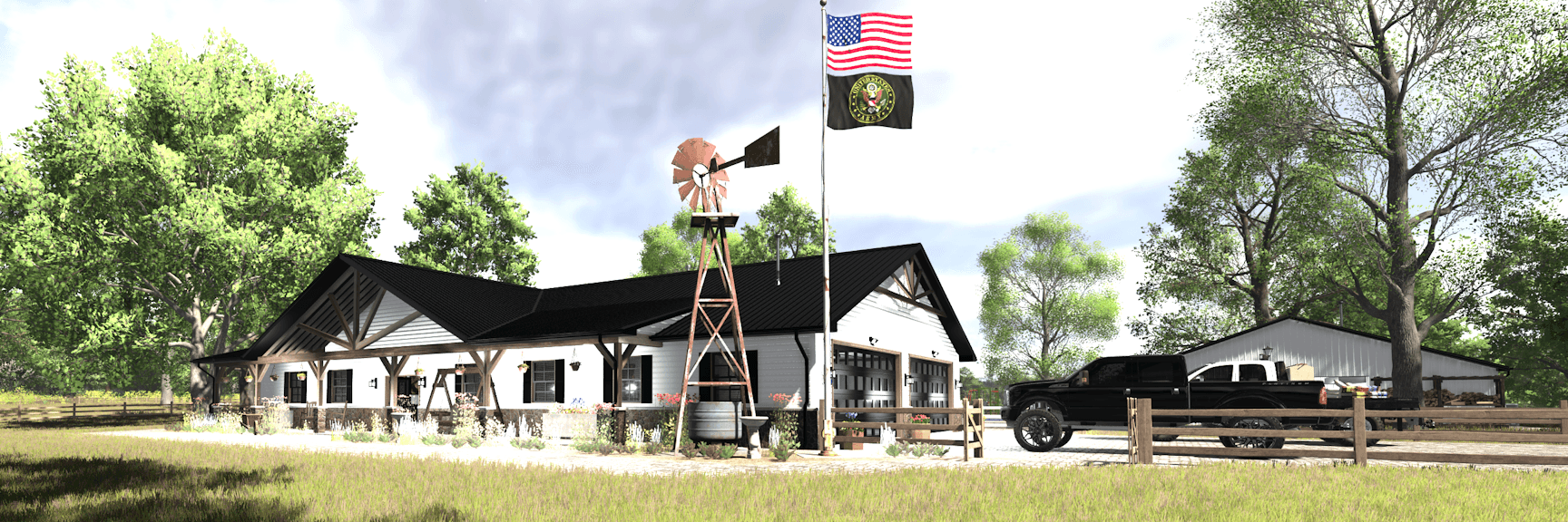 U.S. Military Flag Pack 3