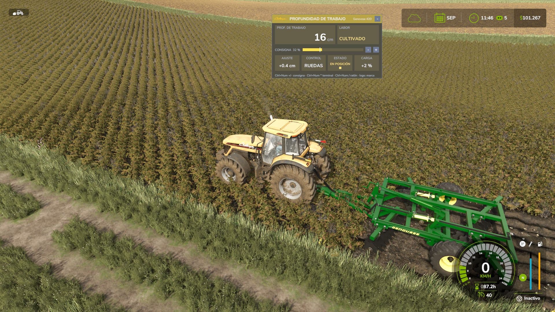 Variable Working Depth 4