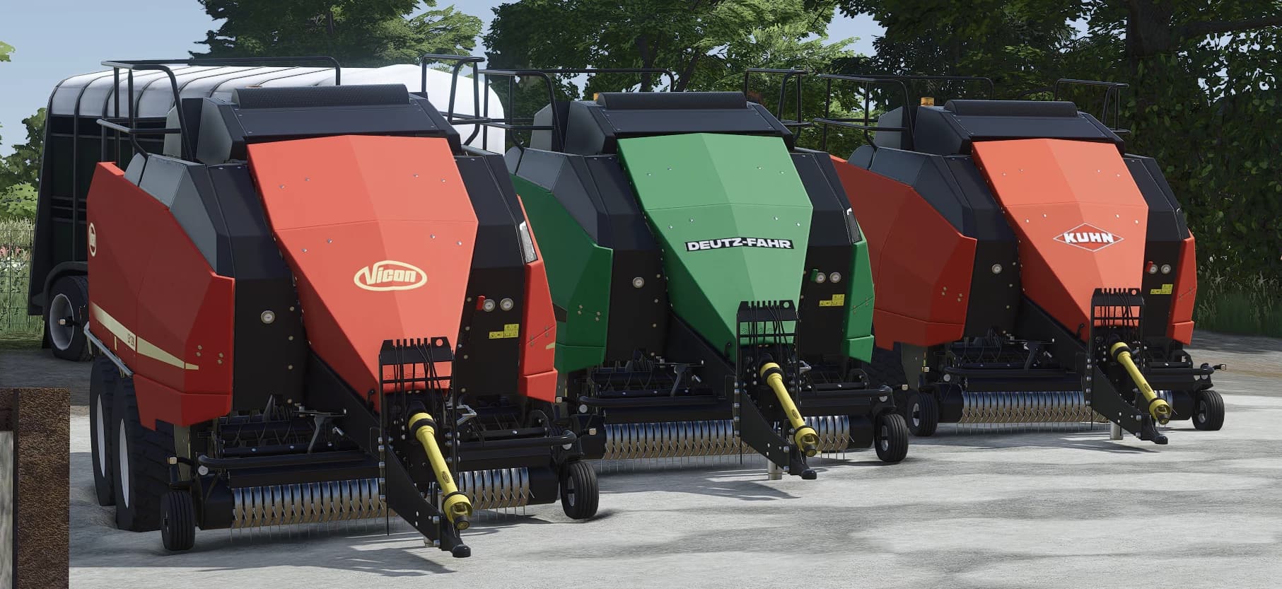 Kuhn/Deutz/Vicon Square Baler pack