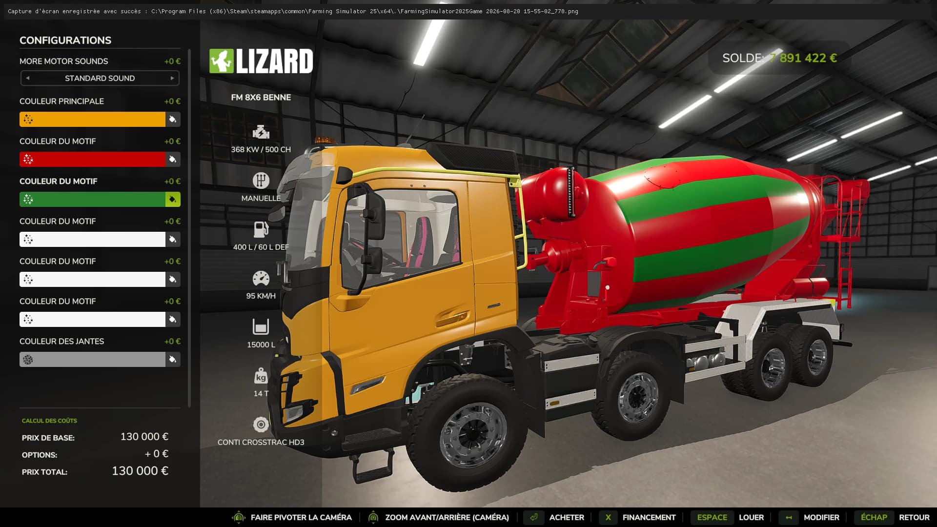 Volvo fmx 8x6 2