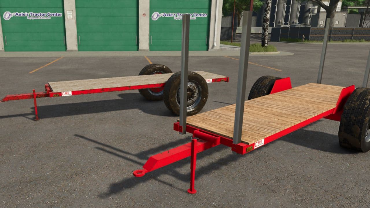 Wood trailer