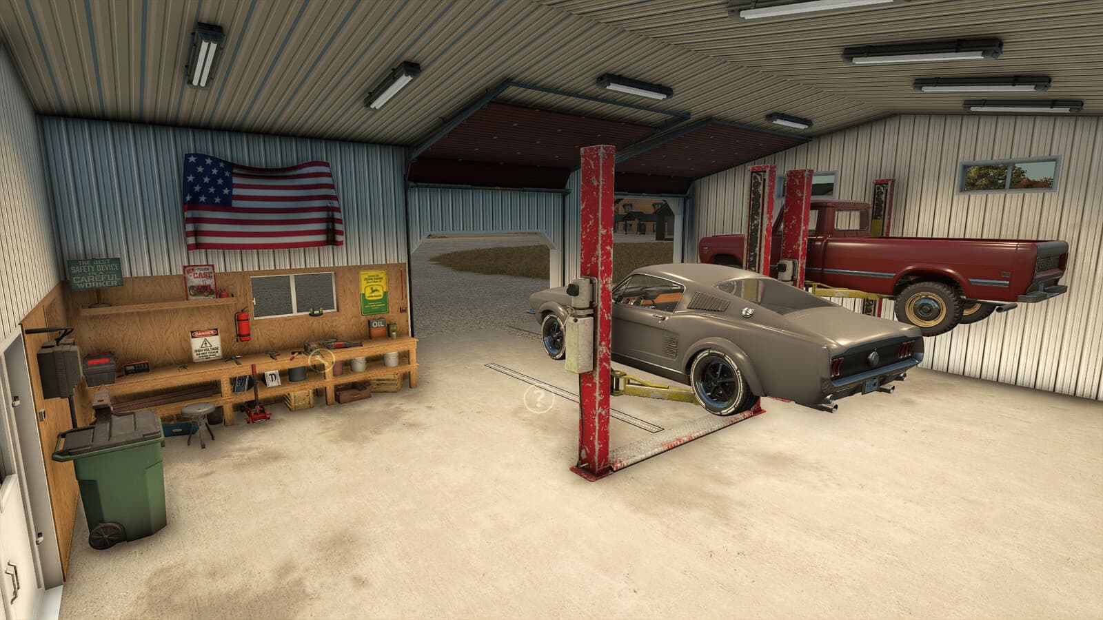 Workshop With Post Lifts 5