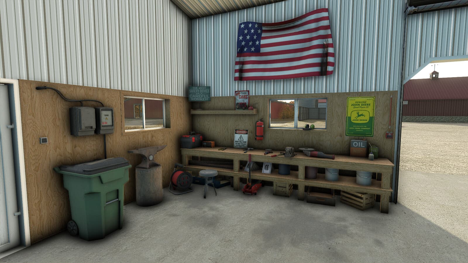 Workshop With Post Lifts 4