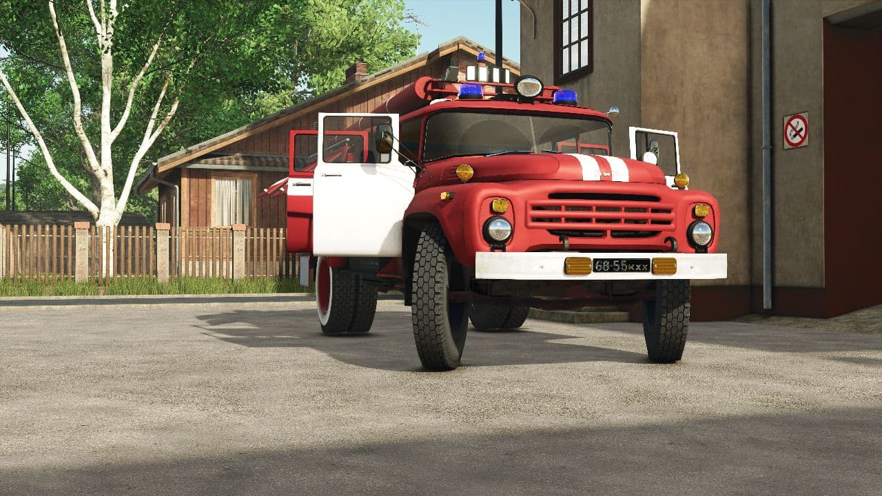ZIL-131 Fire Truck 6