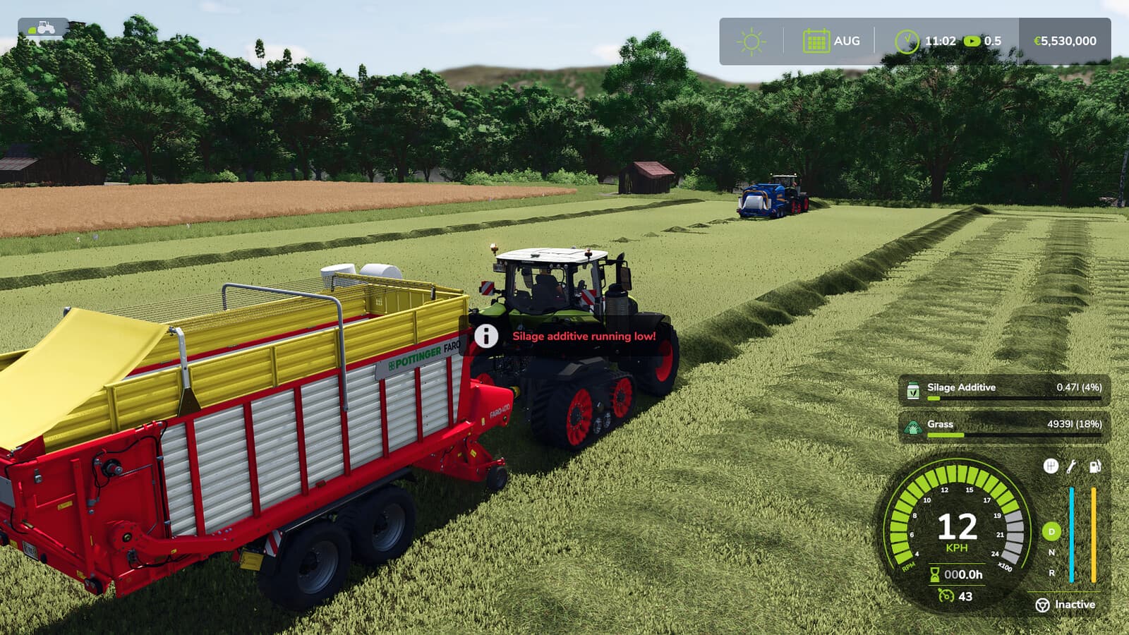 Silage Additive Alarm 4