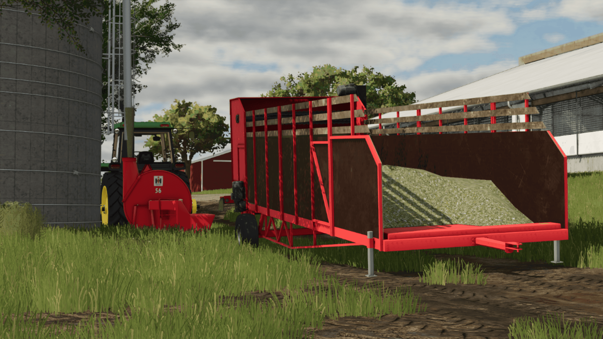 Silo blower table