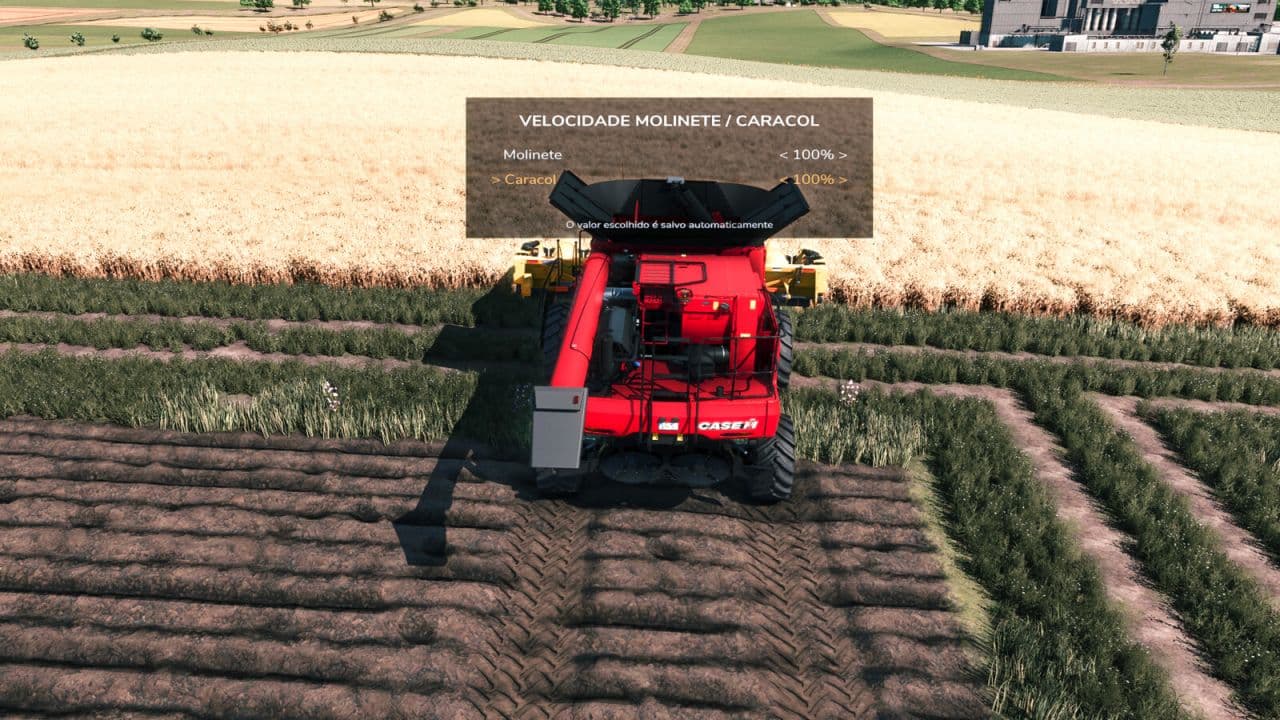 Adjust Reel and Auger Speed