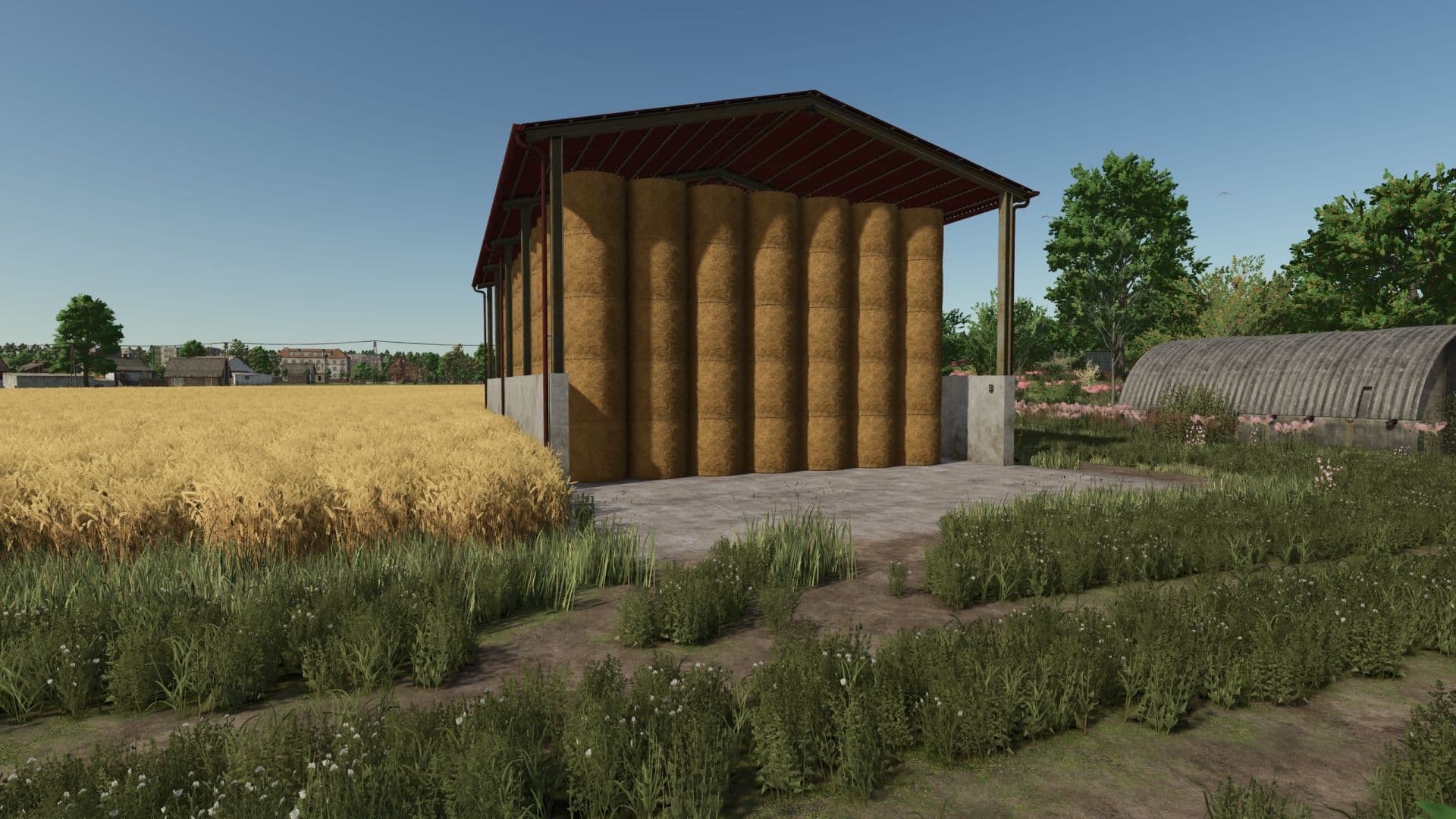 Bale Shelter 2