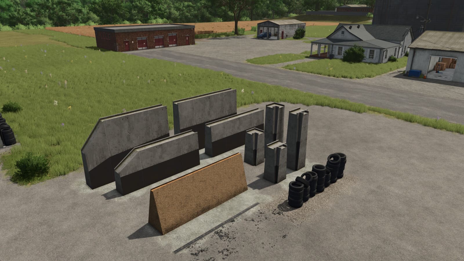 Bunker Wall Set 2