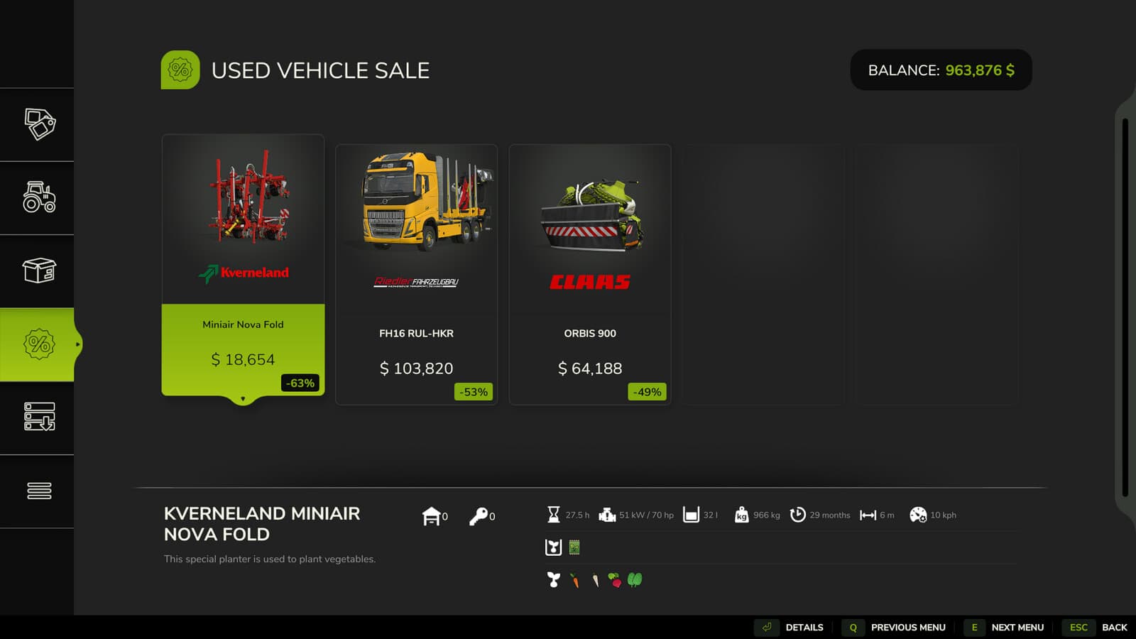 Custom Used Market 6