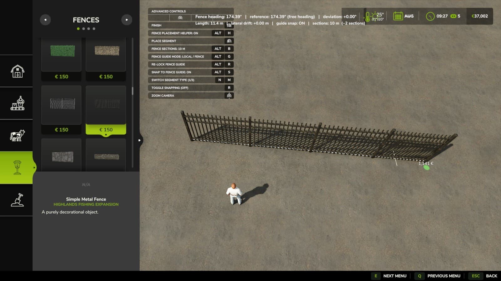 Fence Placement Helper 3