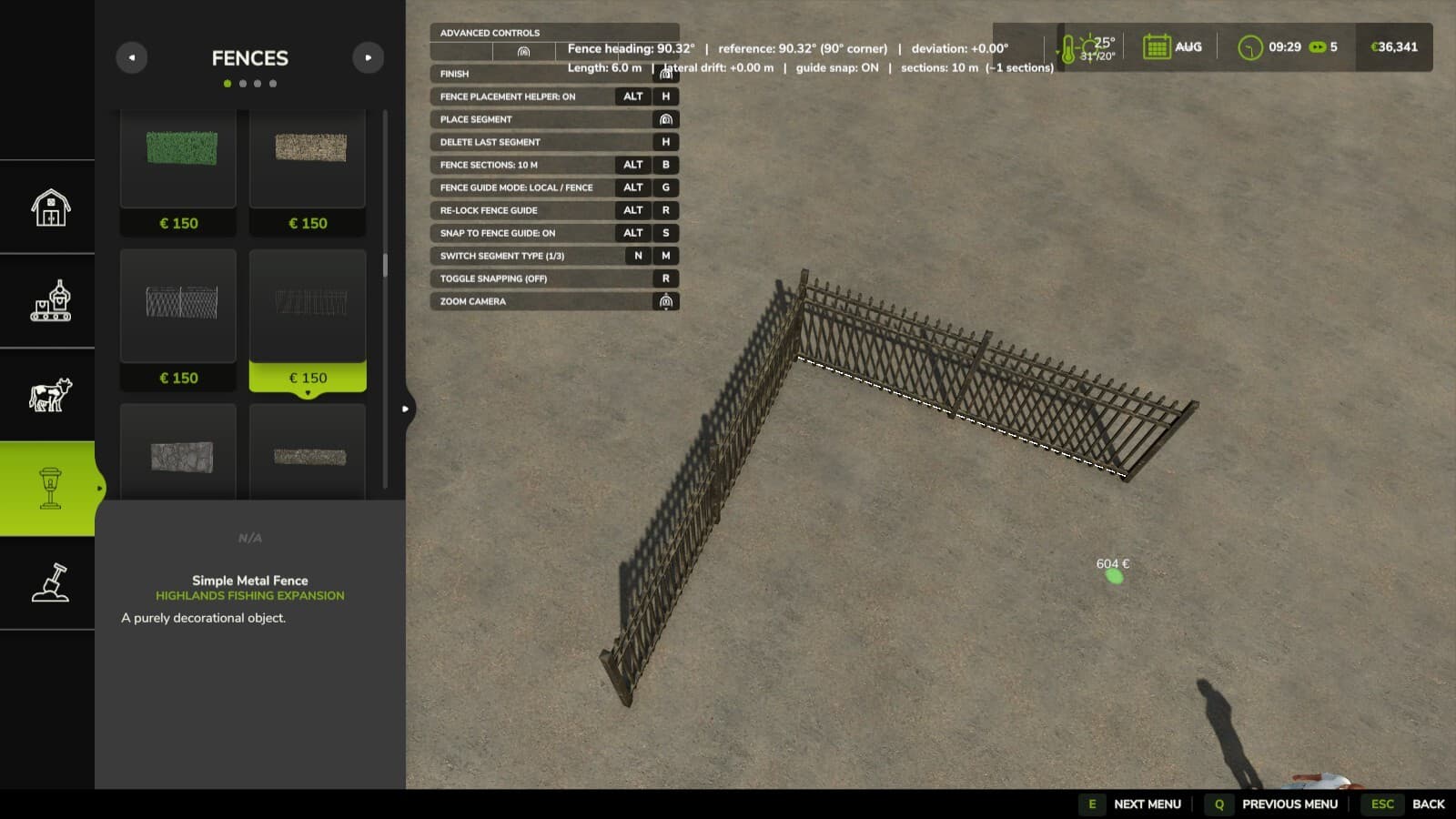 Fence Placement Helper 2