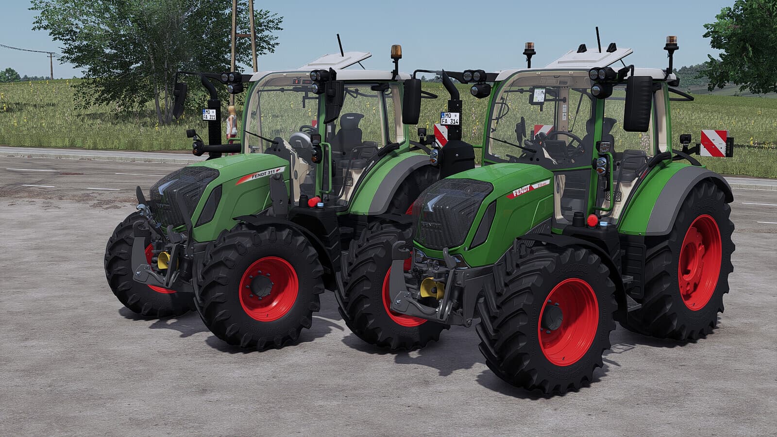 Fendt 300 Vario Series