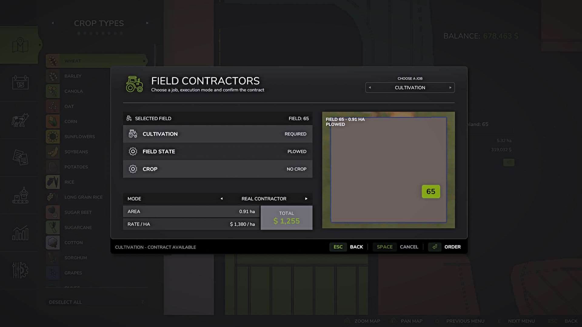 Field creation 2