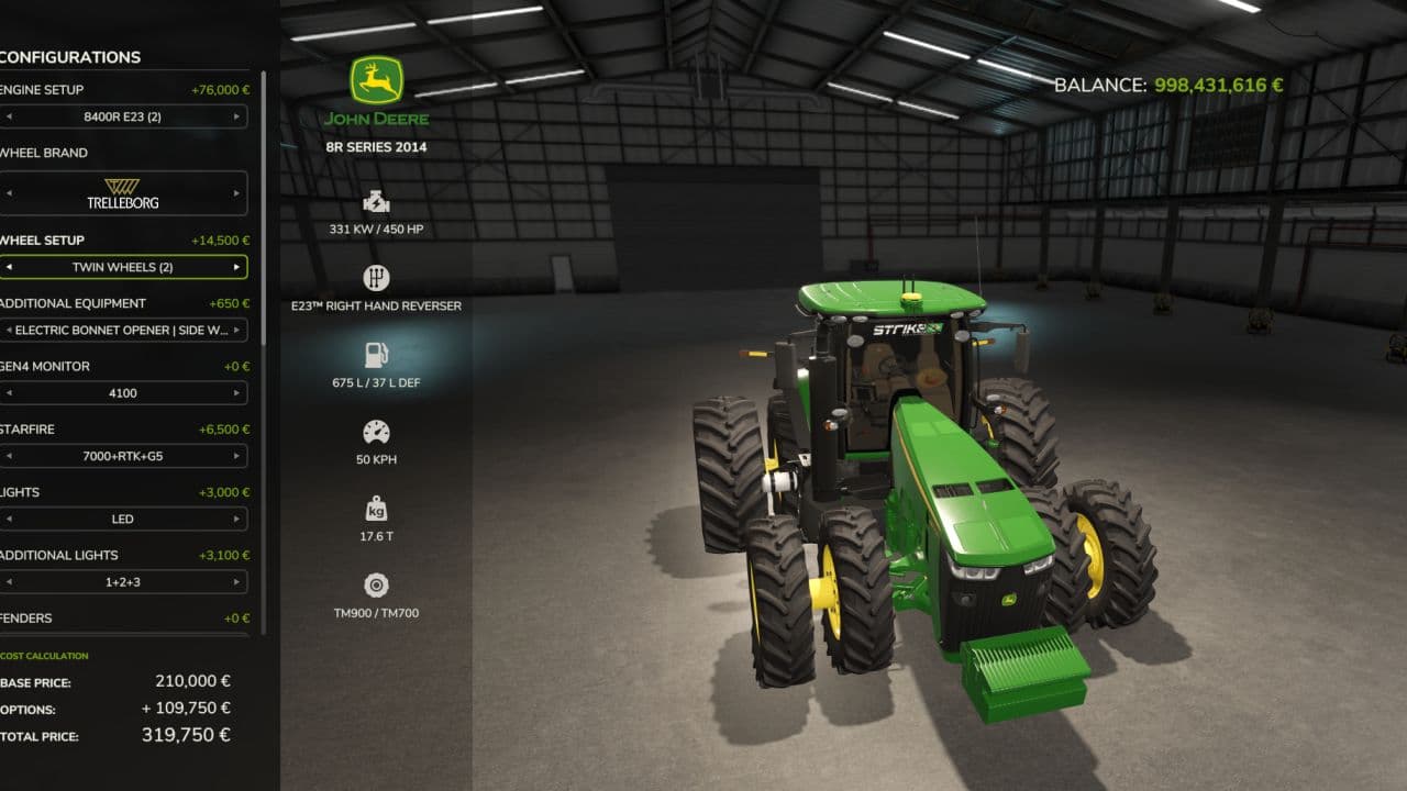 John Deere 8R Series 2014 4