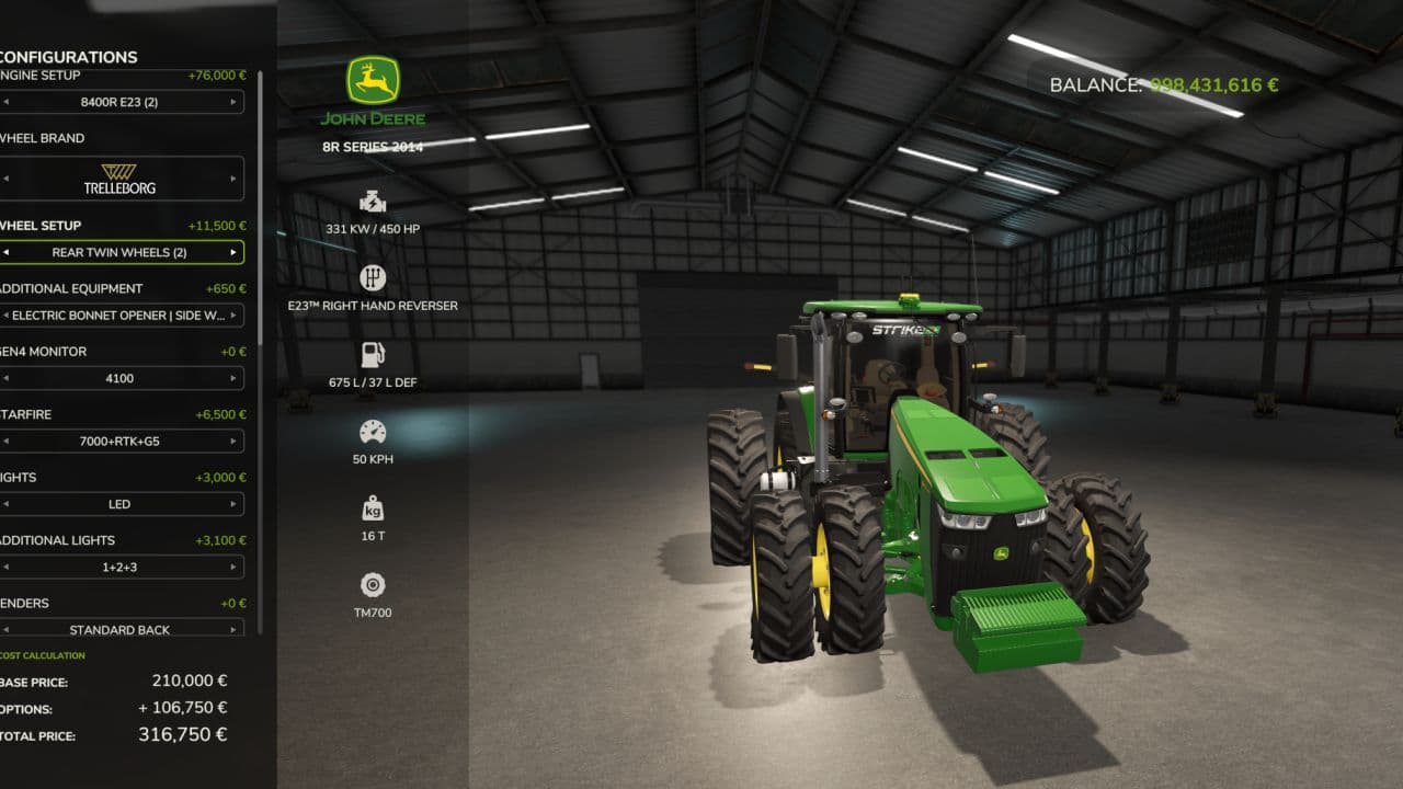 John Deere 8R Series 2014 3