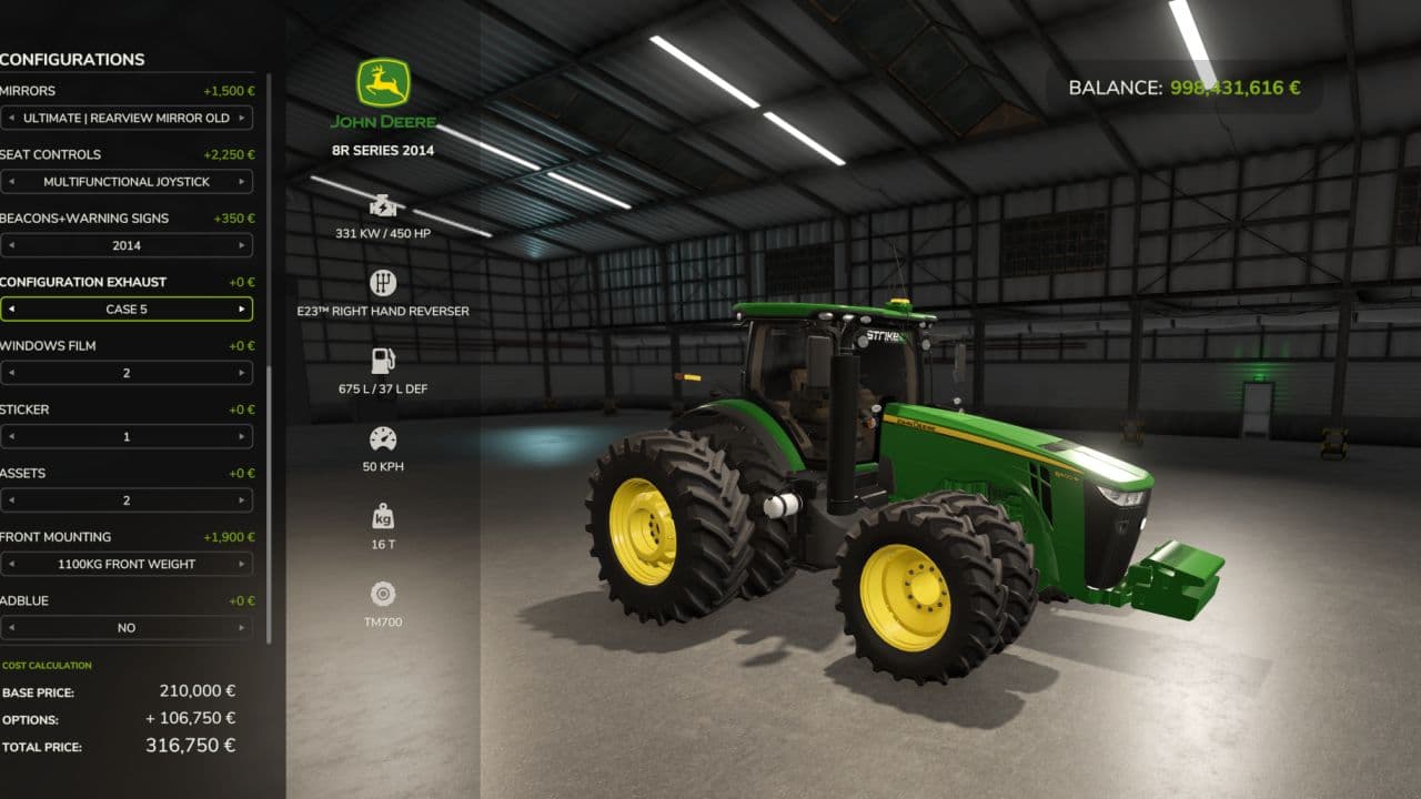 John Deere 8R Series 2014 2