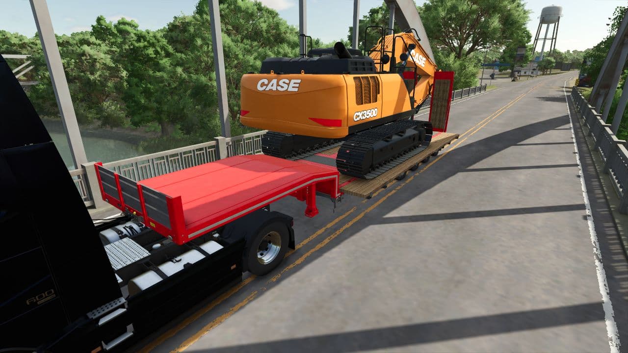 Low-loader trailer 3