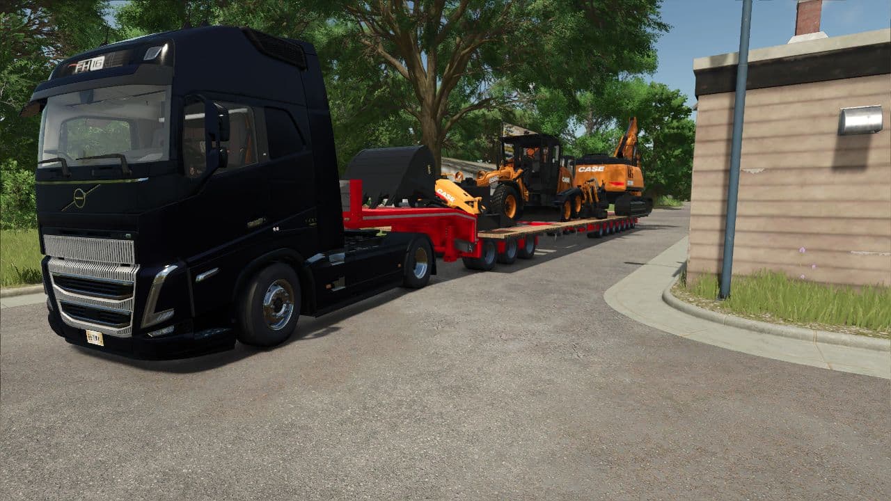 Low-loader trailer 2