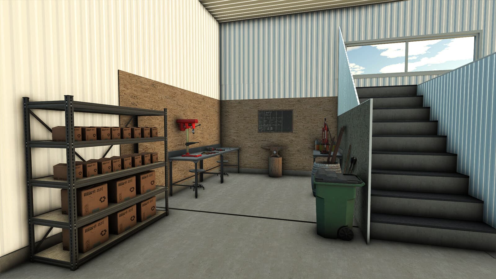 Metal Hall With Workshop 4