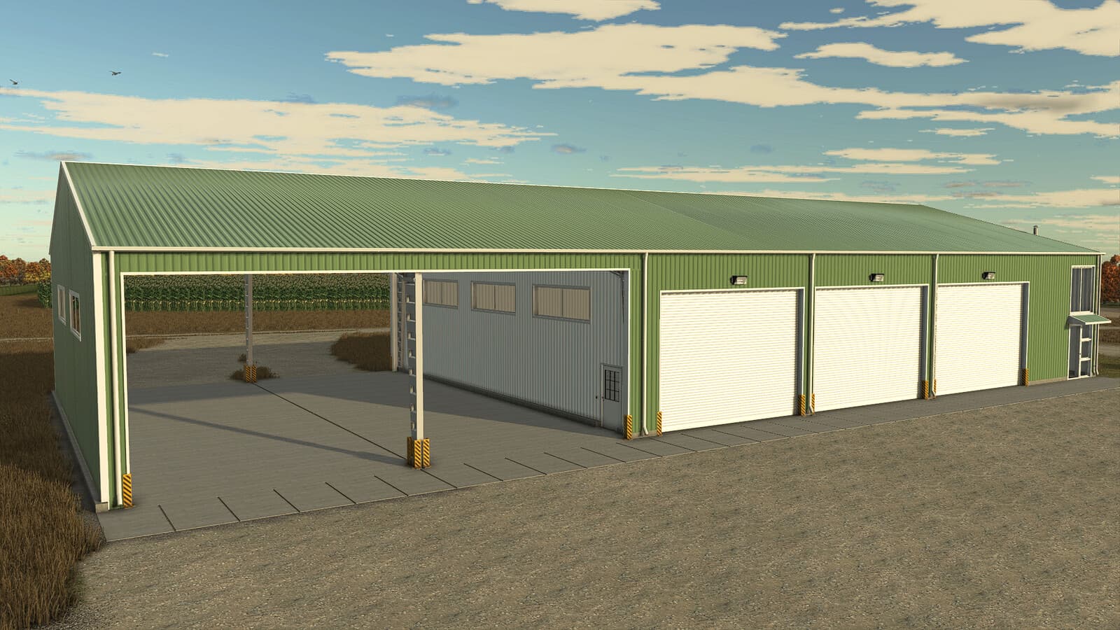 Metal Hall With Workshop 3