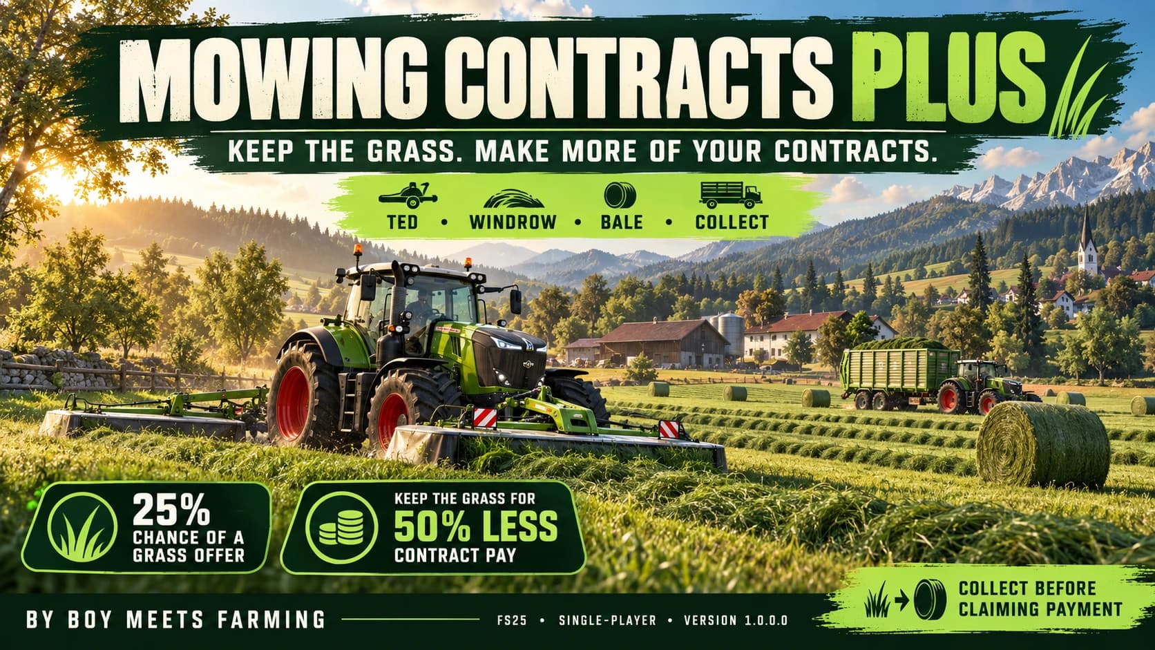 Mowing Contract Plus